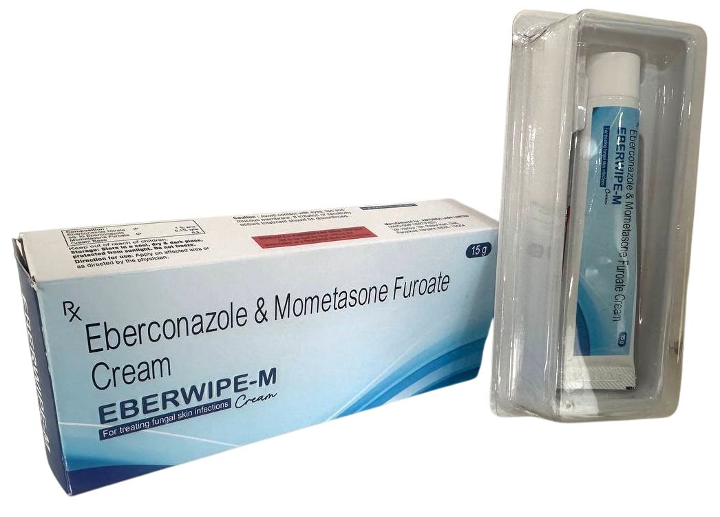 Eberwipe-M Cream — Eberconazole Nitrate 1% + Mometasone 0.1% from Trumac Healthcare PCD Pharma Franchise India