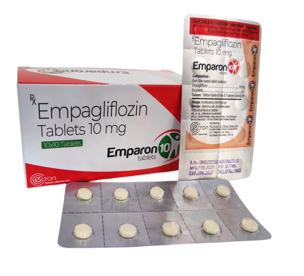 Empagliflozin 10 mg Tablet — manufactured by Trumac Healthcare