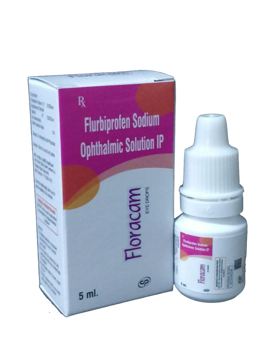 Floracam Eye Drops — Flurbiprofen Sodium USP 0.03% (5 ml Eye Drops) from Trumac Healthcare PCD Pharma Franchise India