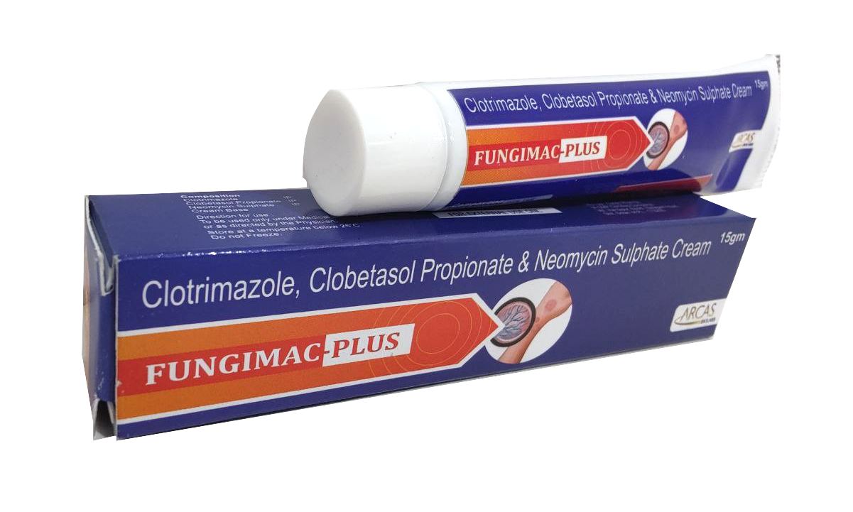 Clotrimazole (1% w/w) + Clobetasol (0.05% w/w) + Neomycin (0.5% w/w) *SAME AS RINGOUT-PLUS (Mankind)* Cream — manufactured by Trumac Healthcare