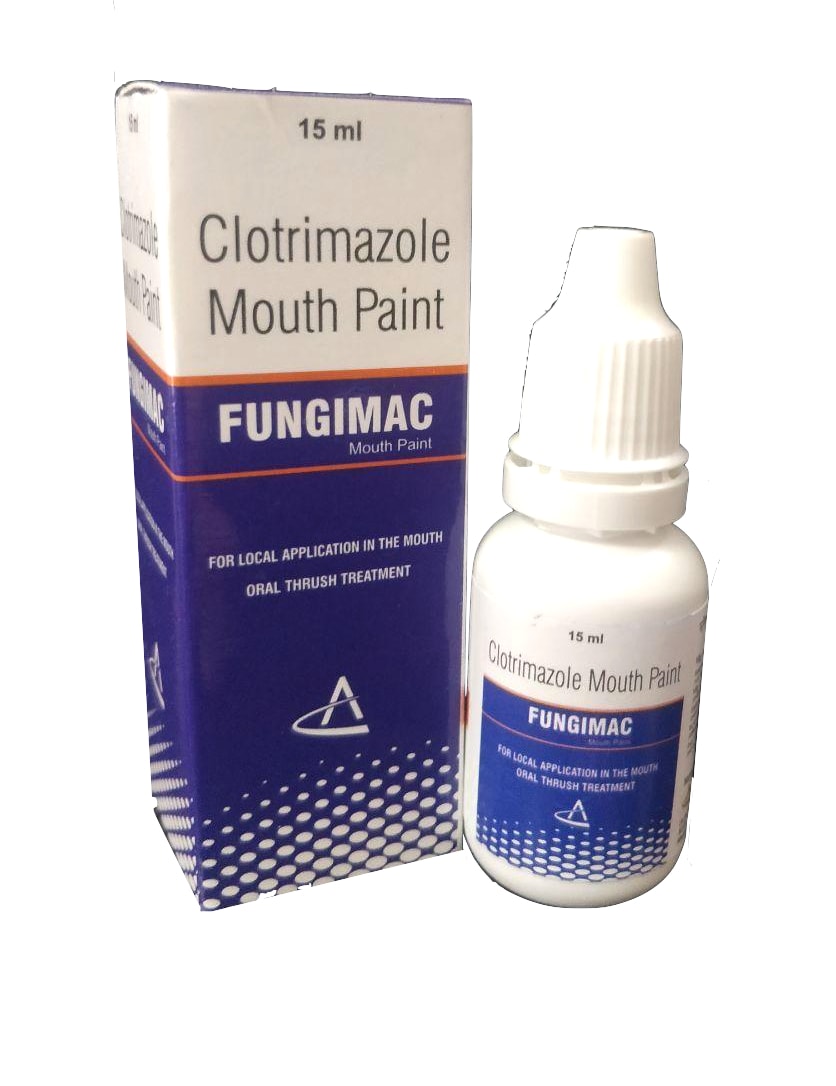 Fungimac Mouth Paint — Clotrimazole 1% Mouth Paint from Trumac Healthcare PCD Pharma Franchise India