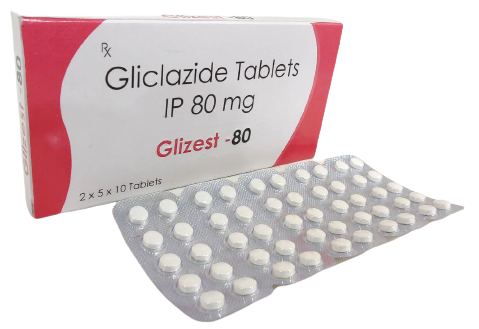Gliclazide 80 mg Tablets Tablet — manufactured by Trumac Healthcare