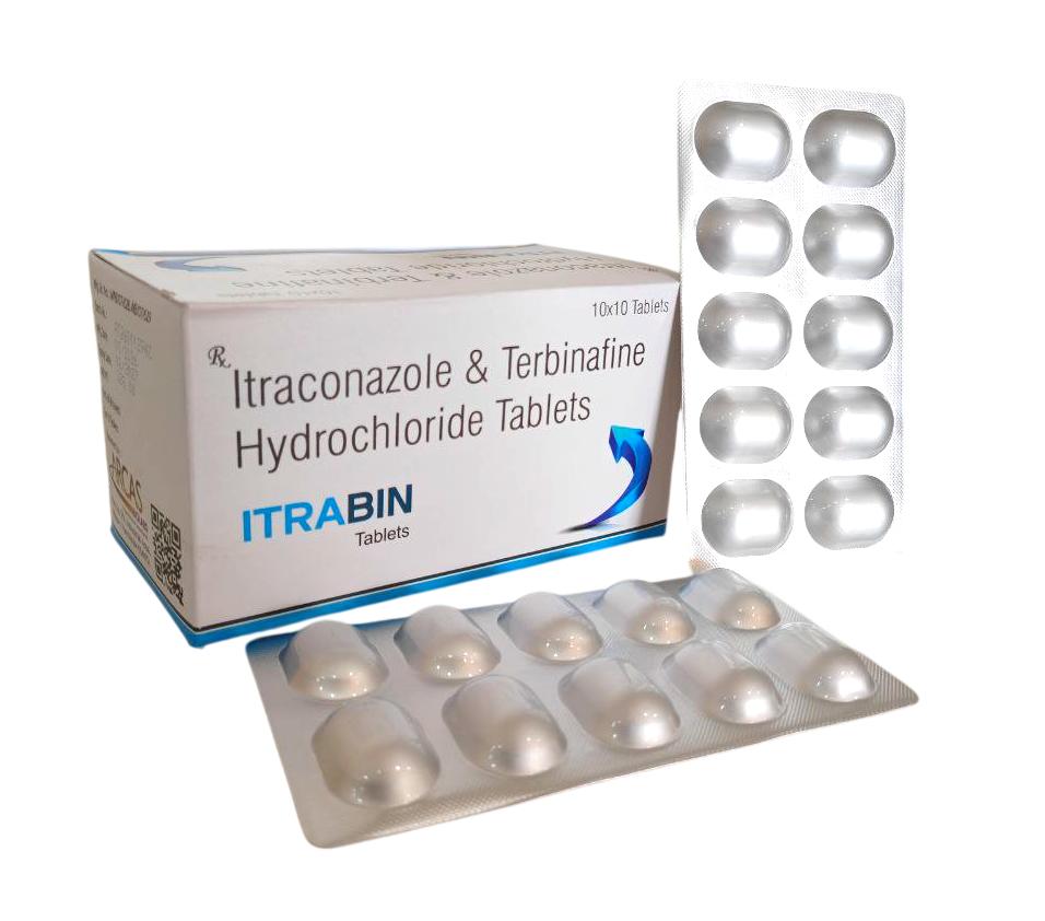 Itraconazole 100 mg + Terbinafine 250 mg Tablet — manufactured by Trumac Healthcare
