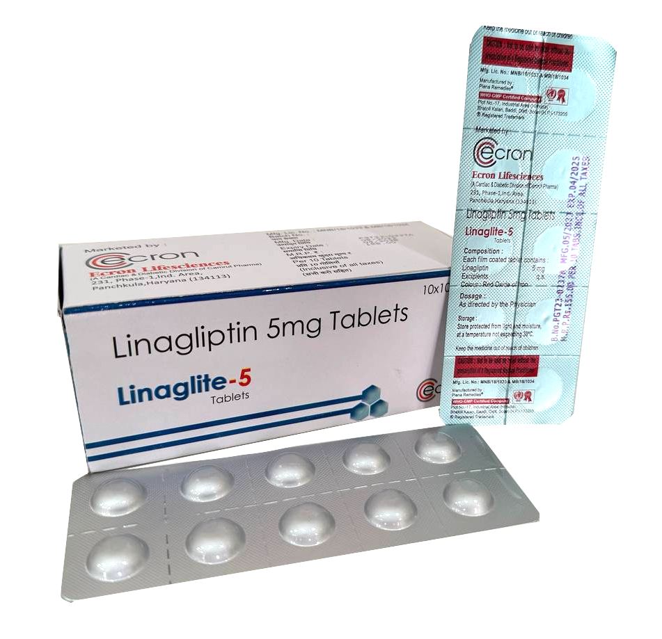 Linagliptin 5 mg Tablet — manufactured by Trumac Healthcare
