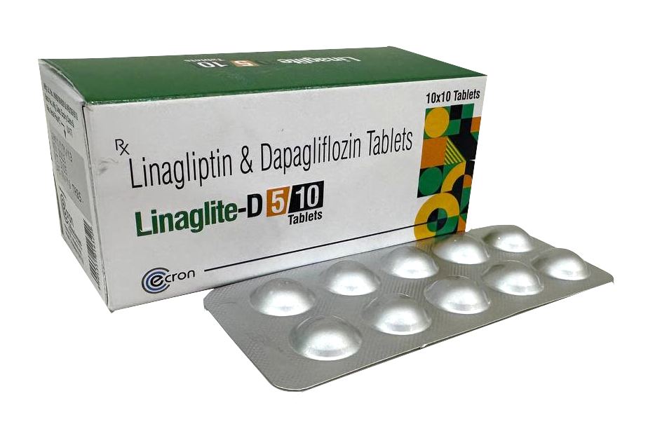 Linagliptin 5 mg + Dapagliflozin 10 mg Tab (DCGI Approved) Tablet — manufactured by Trumac Healthcare