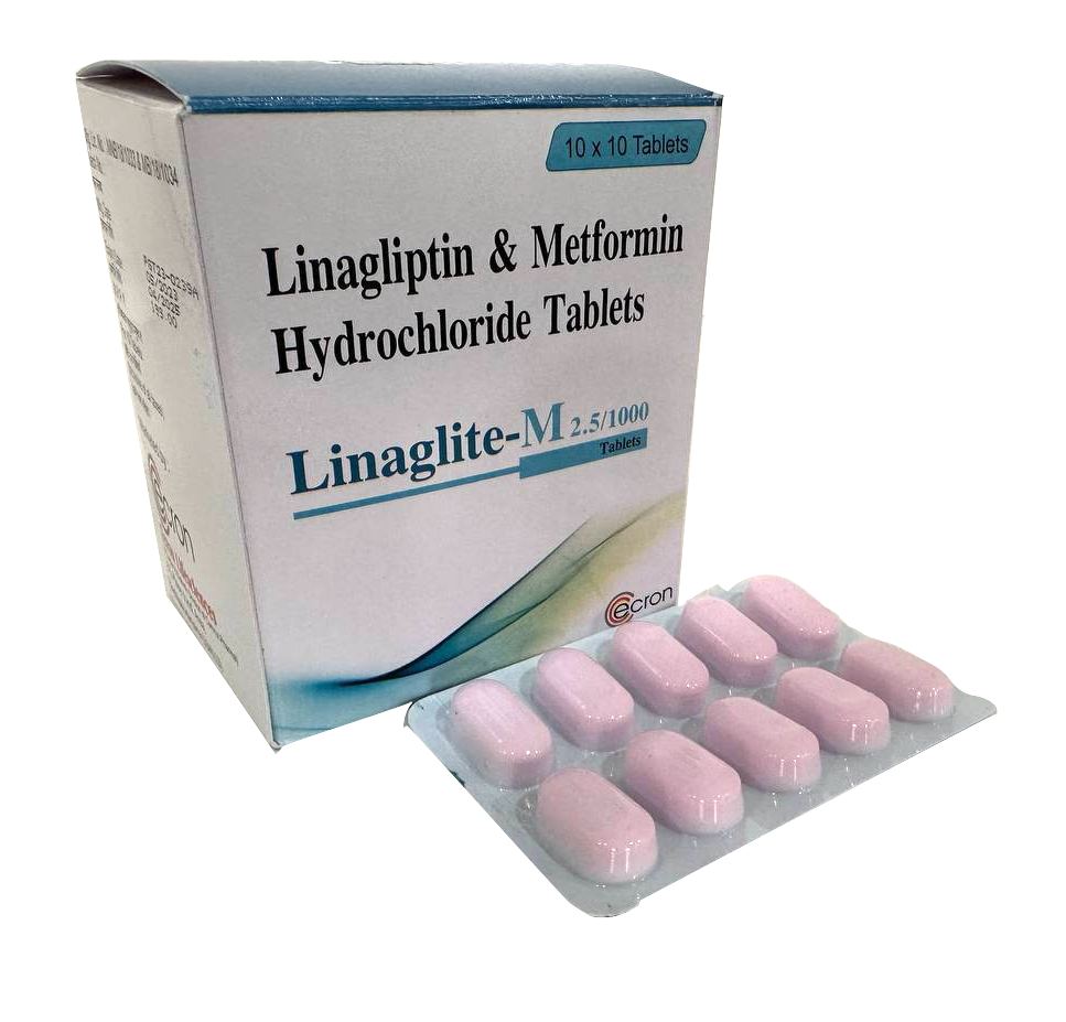 Linagliptin 2.5 mg + Metformin 1000 mg Tablet — manufactured by Trumac Healthcare