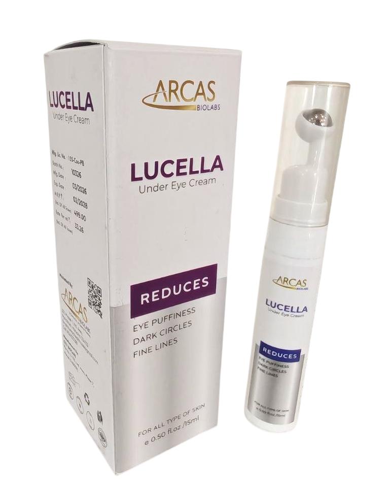 Caffeine, Shea Butter, Eyeseryl Peptides, Palmitoyl Tripeptide-1, Palmitoyl Tetrapeptide-7, Niacinamide, Ceramide 3, Glycerin, Camellia Sinensis Cream — manufactured by Trumac Healthcare