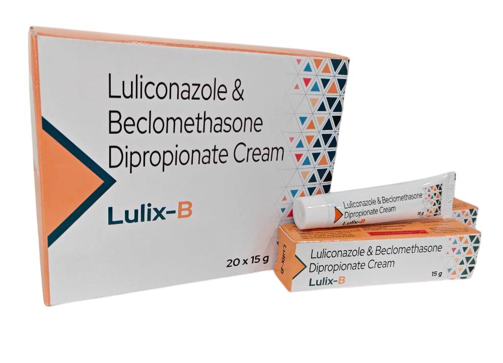 Lulix-B Cream — Luliconazole 1.0% w/w + Beclomethasone Dipropionate 0.025% w/w from Trumac Healthcare PCD Pharma Franchise India