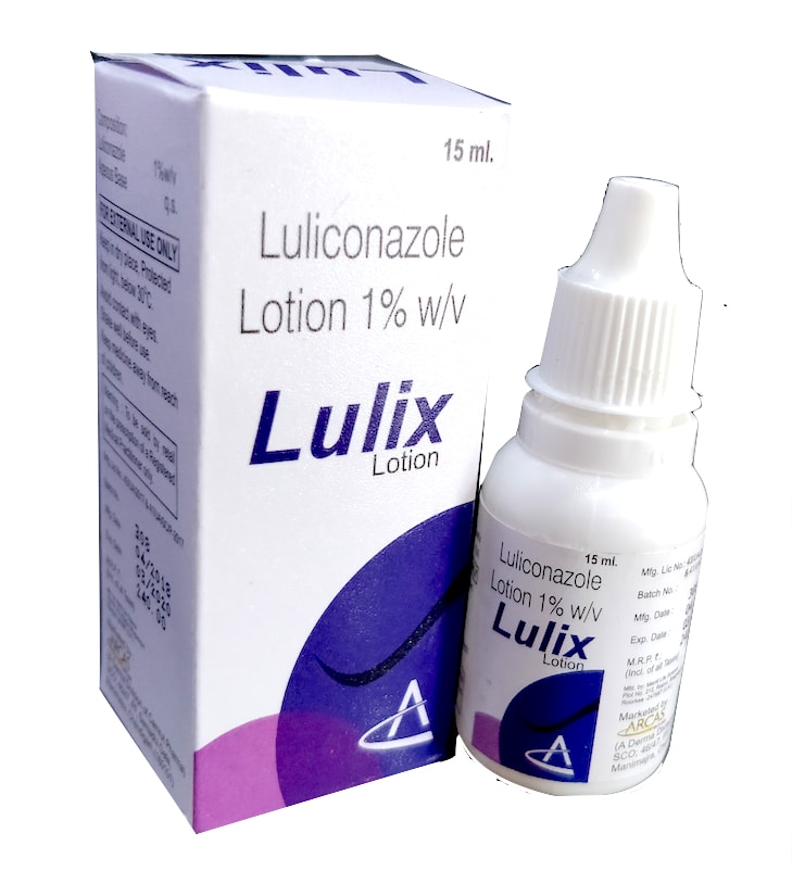 Lulix Lotion 15ml — Luliconazole 1% w/w Lotion from Trumac Healthcare PCD Pharma Franchise India