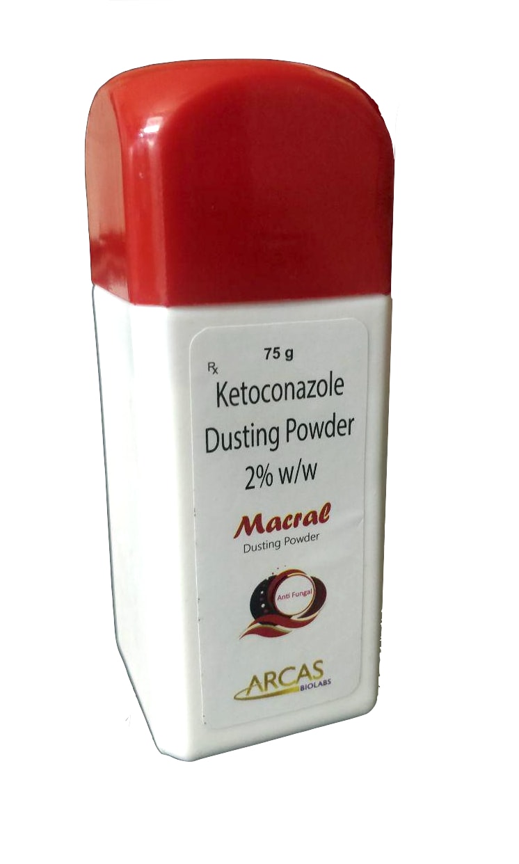 Macral Dusting Powder — Ketoconazole 2% Dusting Powder from Trumac Healthcare PCD Pharma Franchise India