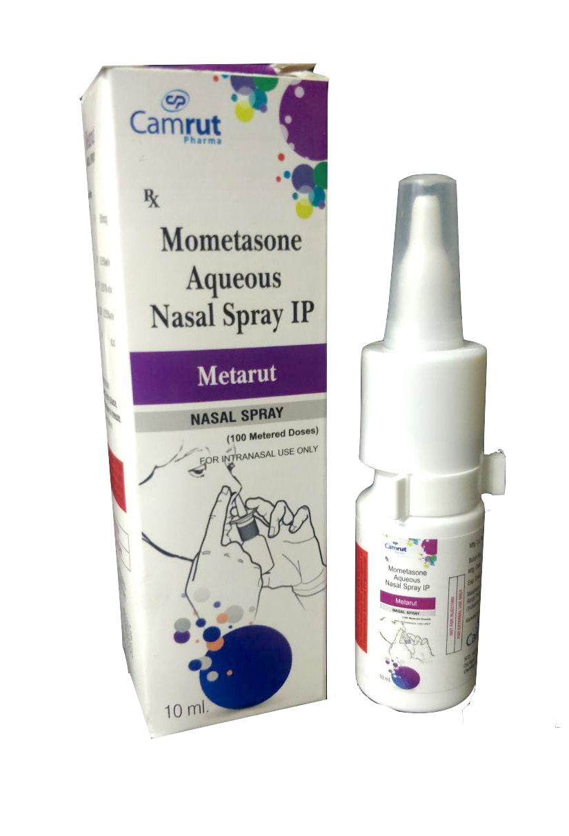 Metarut Nasal Spray — Mometasone Furoate IP 0.05% w/v (Nasal Spray) from Trumac Healthcare PCD Pharma Franchise India