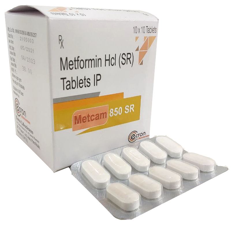 Metformin 850 mg SR Tablet — manufactured by Trumac Healthcare