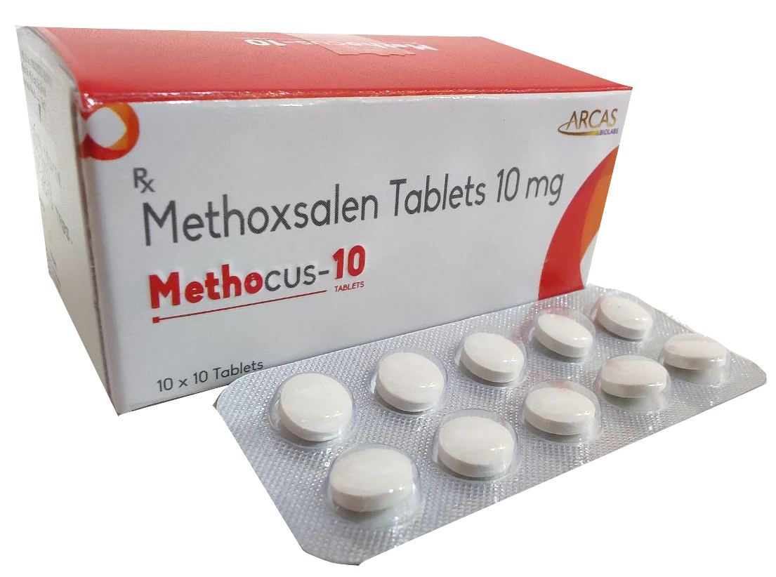Methoxsalen 10 mg Tablet — manufactured by Trumac Healthcare