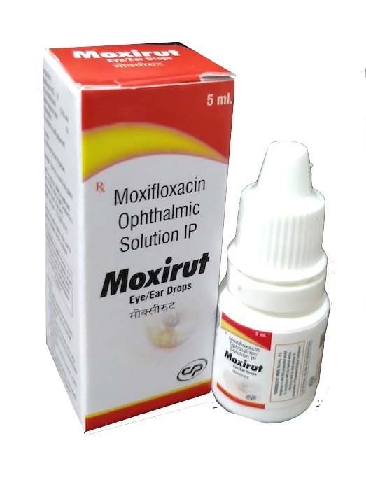 Moxirut Eye/Ear Drops — Moxifloxacin HCl 0.5% (Eye/Ear Drops) from Trumac Healthcare PCD Pharma Franchise India