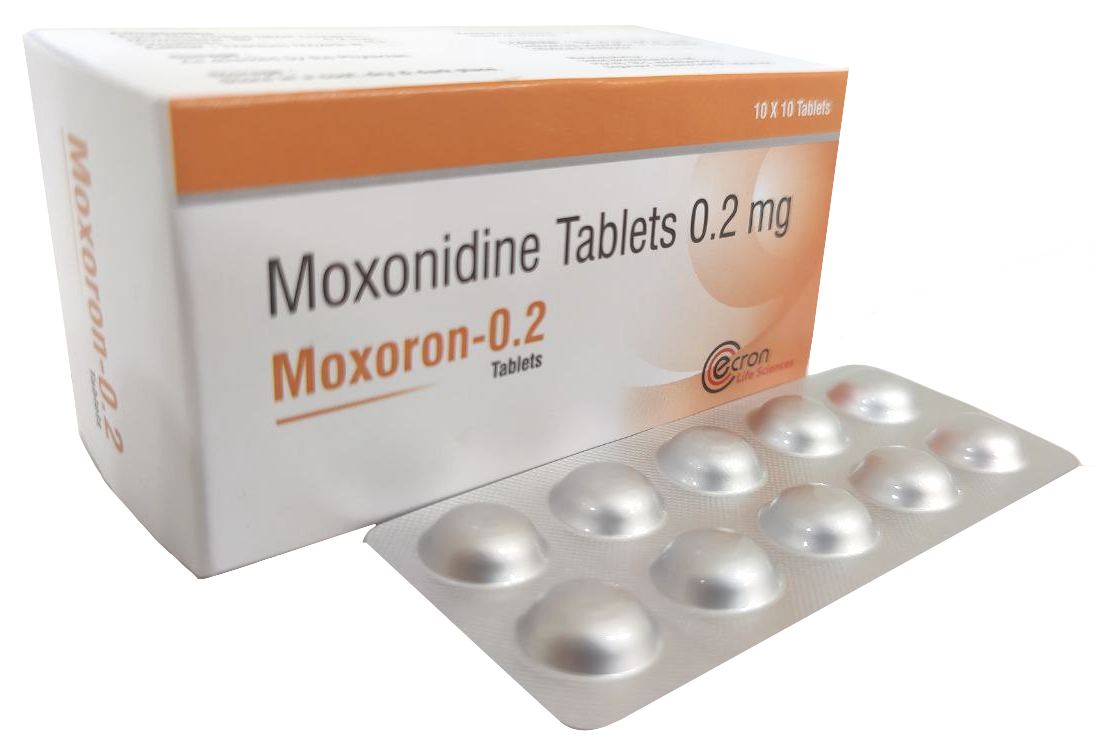 Moxonidine (0.2 mg) Tablet — manufactured by Trumac Healthcare