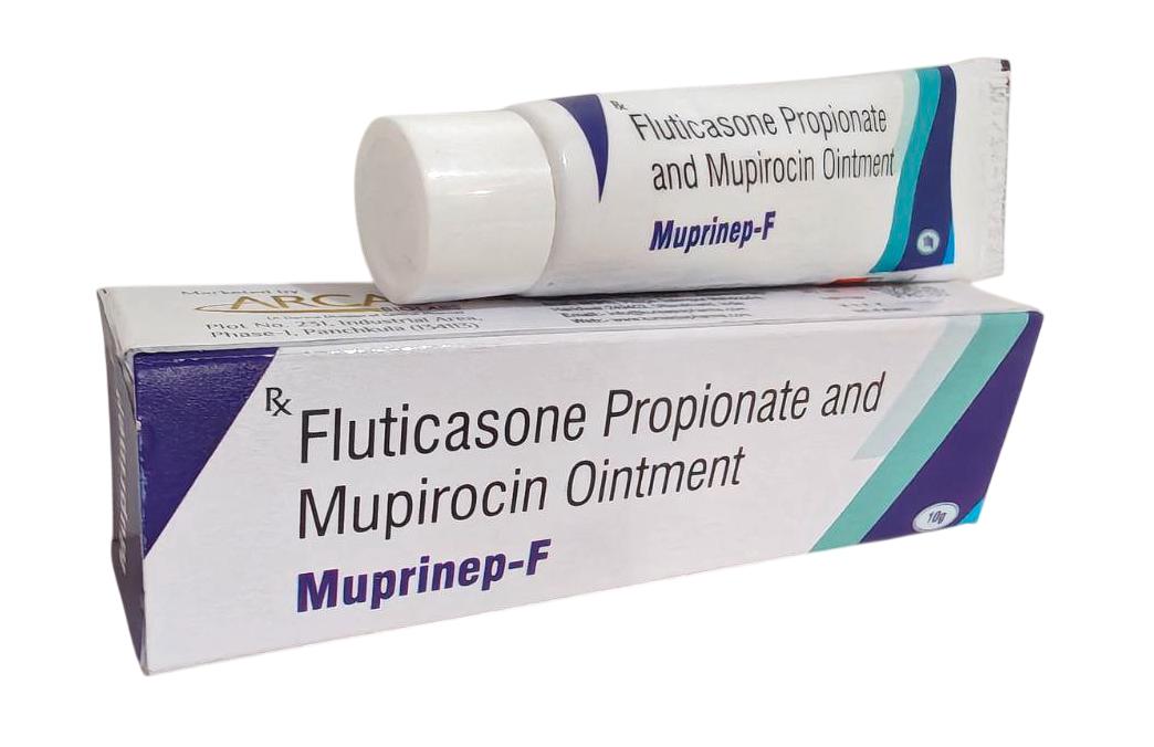 Fluticasone Propionate (0.005% w/w) + Mupirocin (2% w/w) Ointment — manufactured by Trumac Healthcare