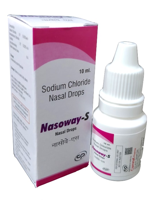 Nasoway-S Nasal Drops — Sodium Chloride 0.65% w/v (10 ml Nasal Drops) from Trumac Healthcare PCD Pharma Franchise India