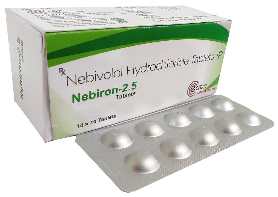Nebivolol 2.5 mg Tablet — manufactured by Trumac Healthcare