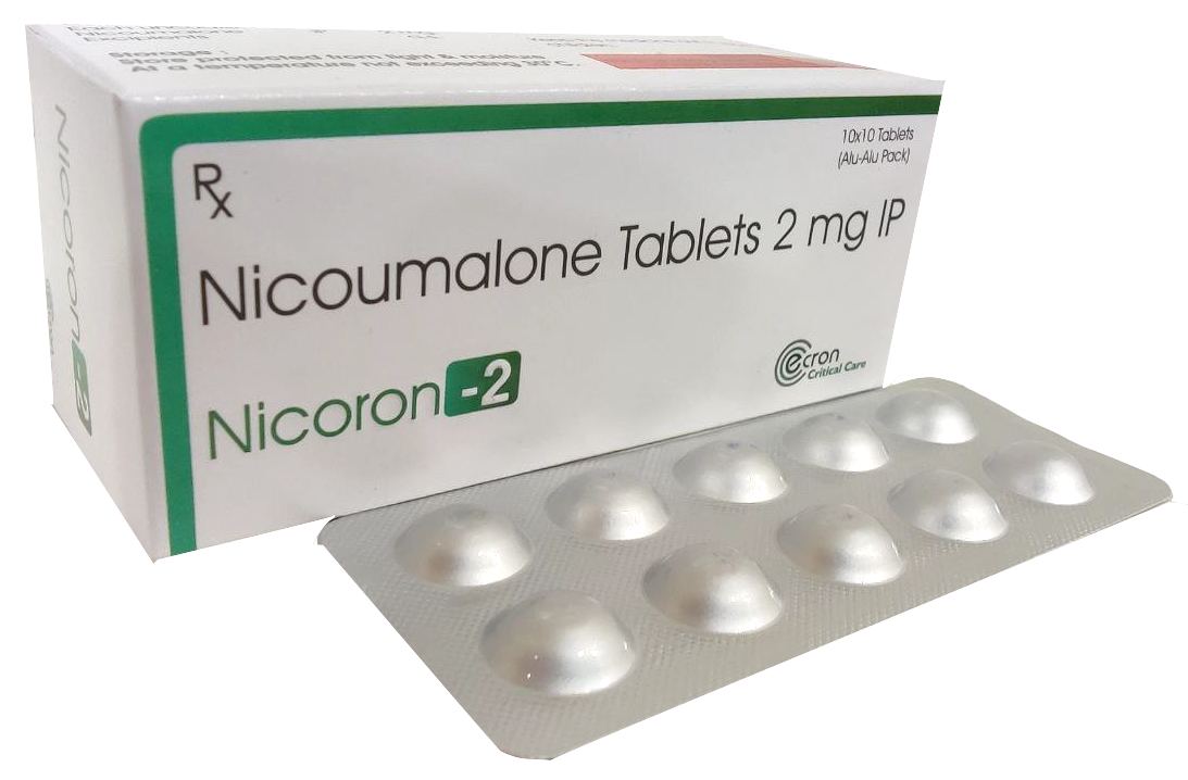 Nicoumalone 2 mg (Acenocoumarol 2 mg) Tablet — manufactured by Trumac Healthcare