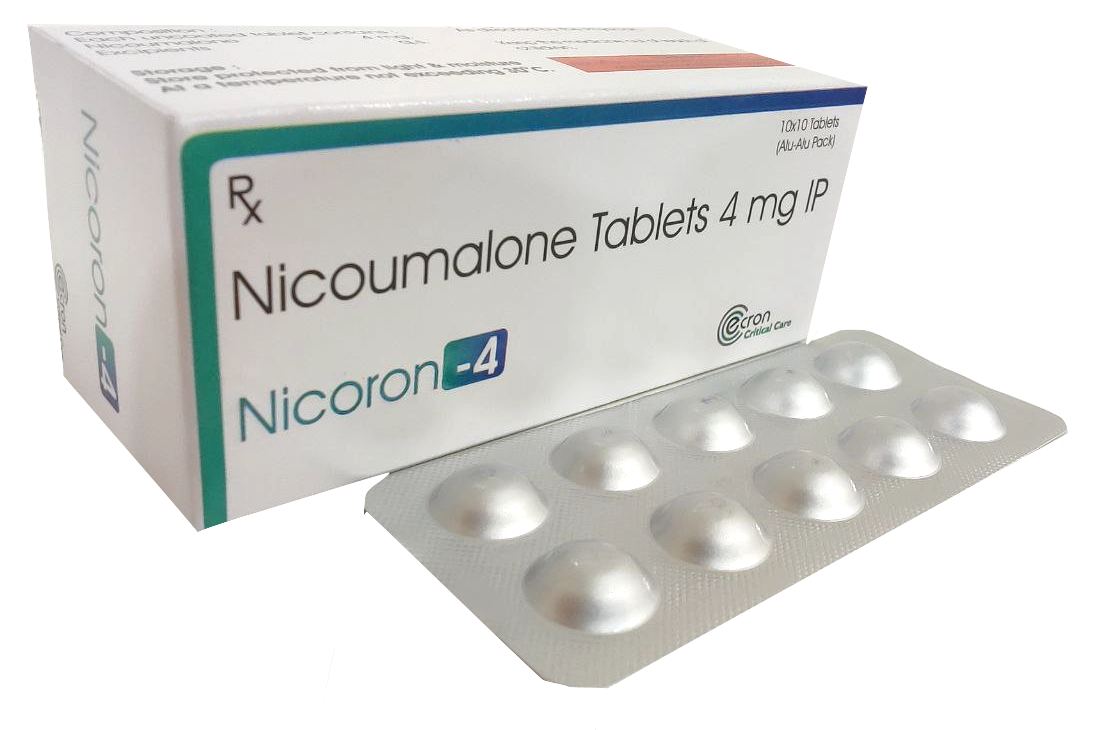 Nicoumalone 4 mg (Acenocoumarol 4 mg) Tablet — manufactured by Trumac Healthcare