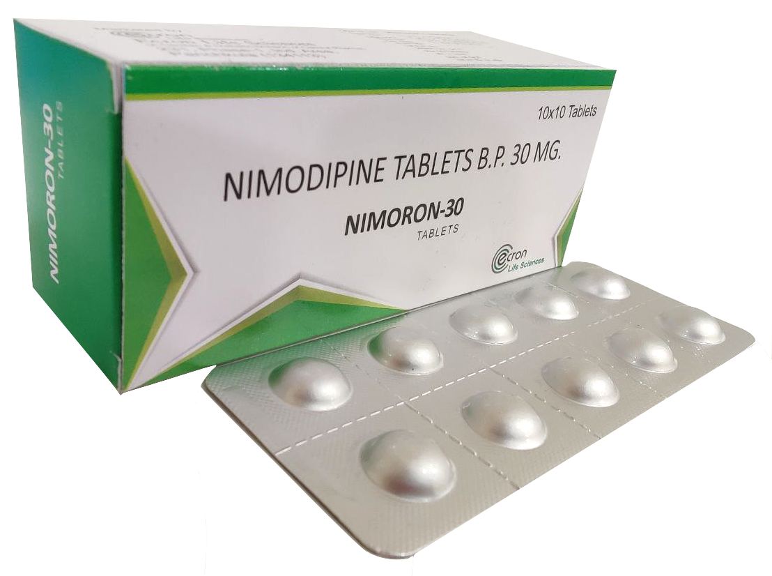 Nimodipine 30 mg Tablet — manufactured by Trumac Healthcare