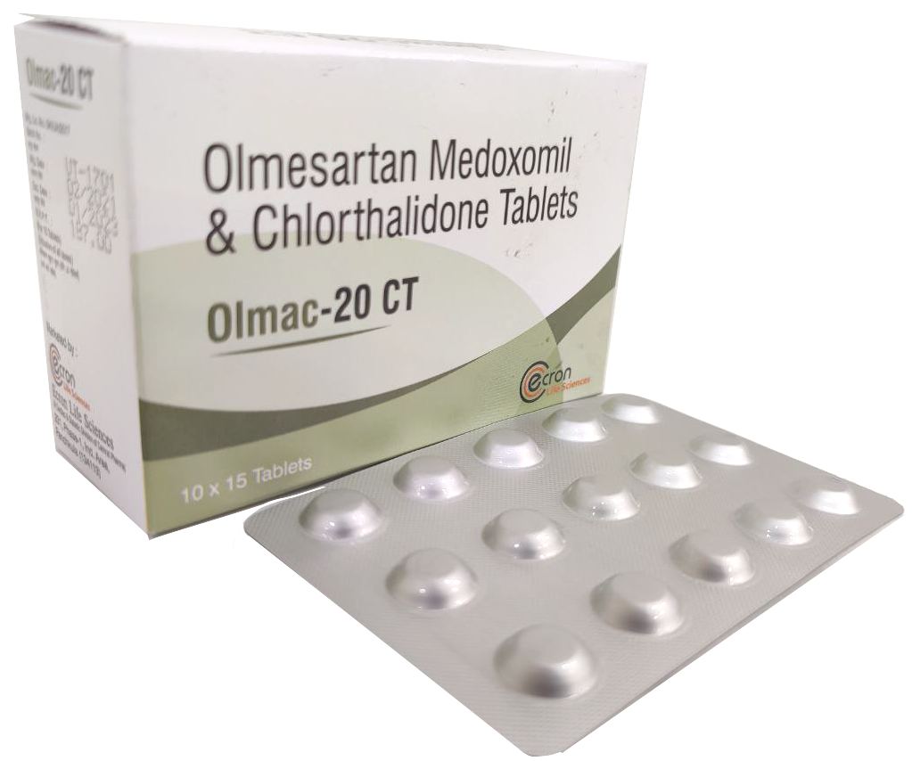Olmesartan 20 mg + Chlorthalidone 12.5 mg Tablet — manufactured by Trumac Healthcare