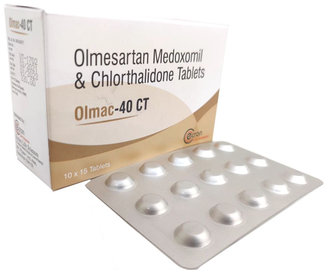 Olmesartan 40 mg + Chlorthalidone 12.5 mg Tablet — manufactured by Trumac Healthcare