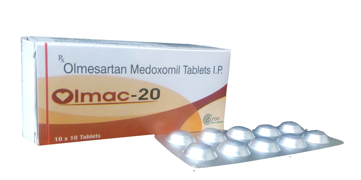 Olmac-20 Tablet — Olmesartan 20 mg from Trumac Healthcare PCD Pharma Franchise India