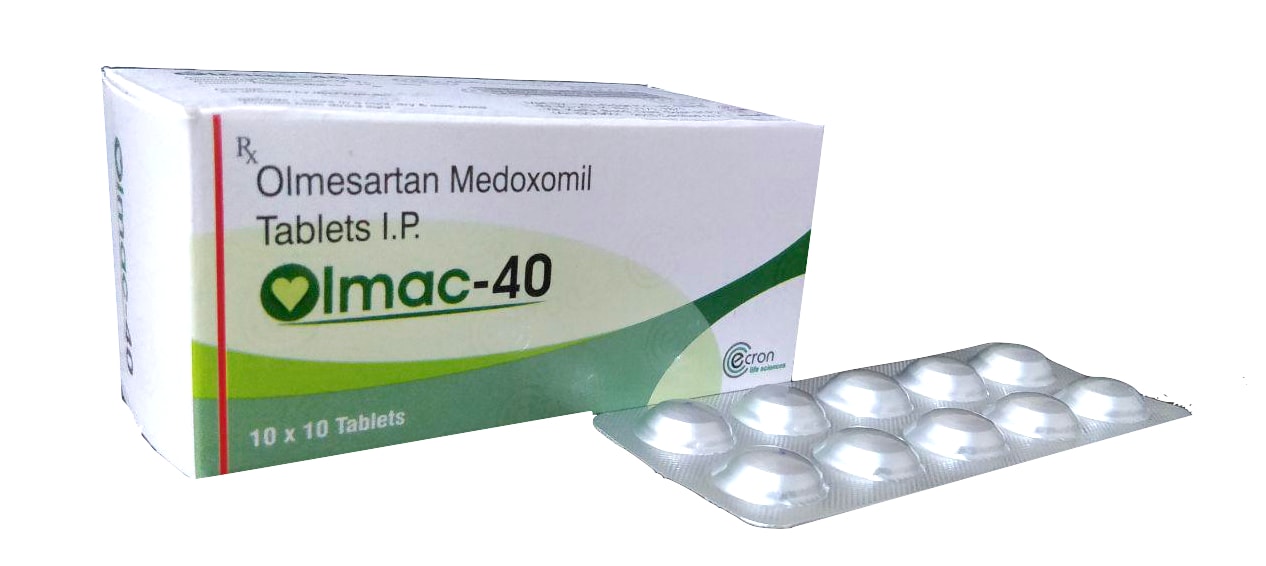 Olmac-40 Tablet — Olmesartan 40 mg from Trumac Healthcare PCD Pharma Franchise India