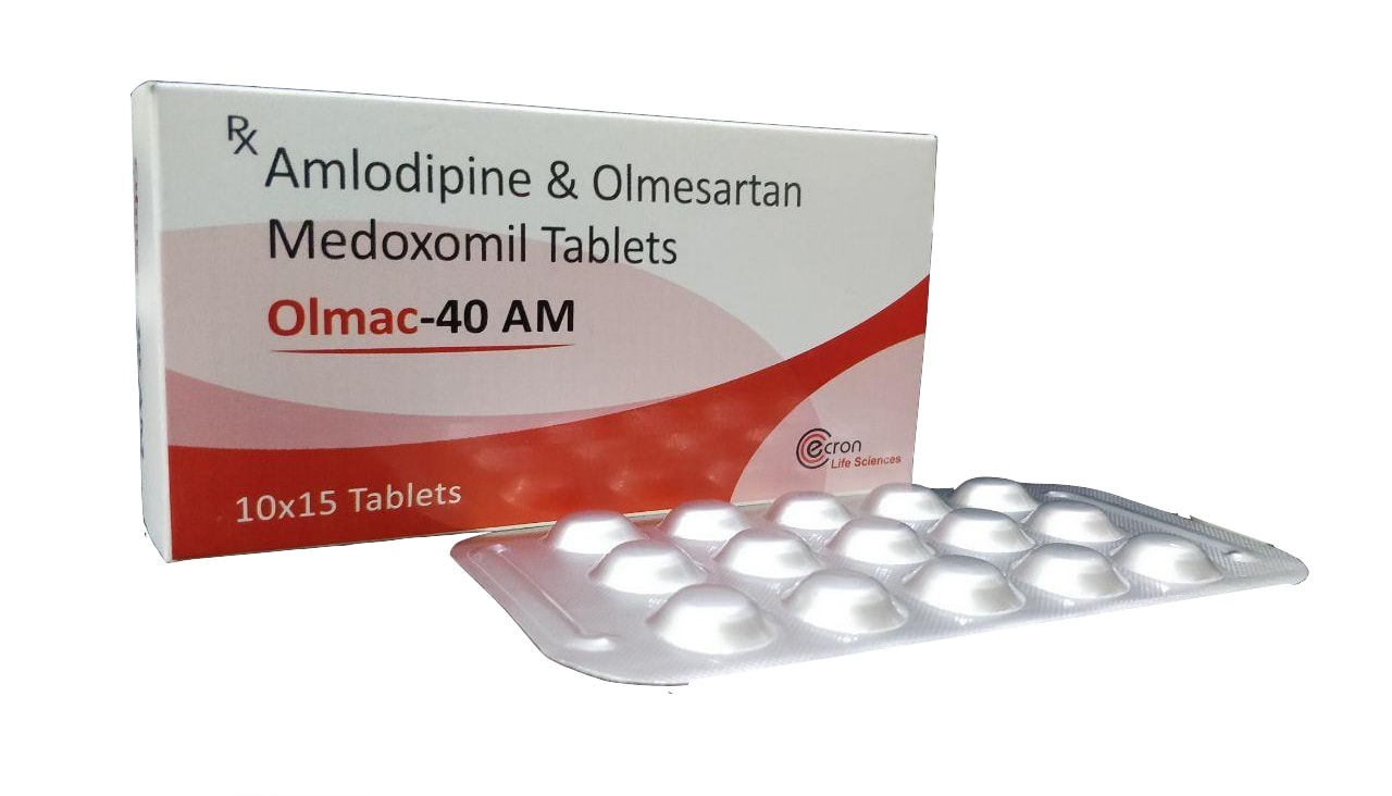 Olmesartan 40 mg + Amlodipine 5 mg Tablet — manufactured by Trumac Healthcare