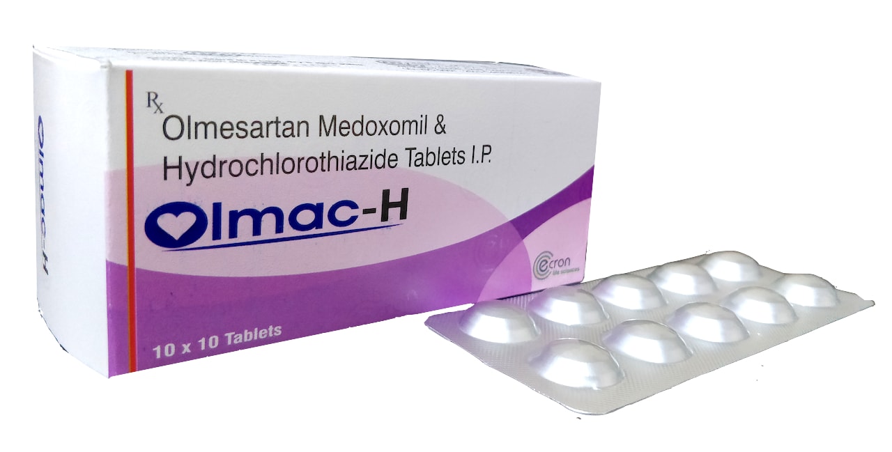 Olmac-20 H Tablet — Olmesartan 20 mg + Hydrochlorothiazide 12.5 mg from Trumac Healthcare PCD Pharma Franchise India
