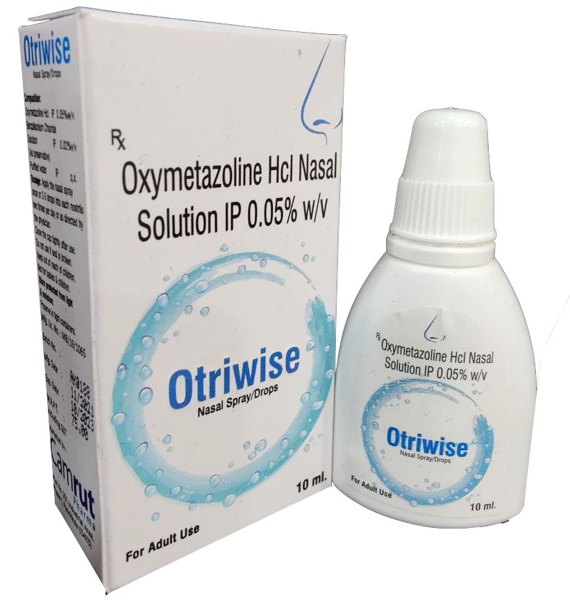 Otriwise Nasal Spray — Oxymetazoline 0.05% (Nasal Spray — Same as Otrivin) from Trumac Healthcare PCD Pharma Franchise India