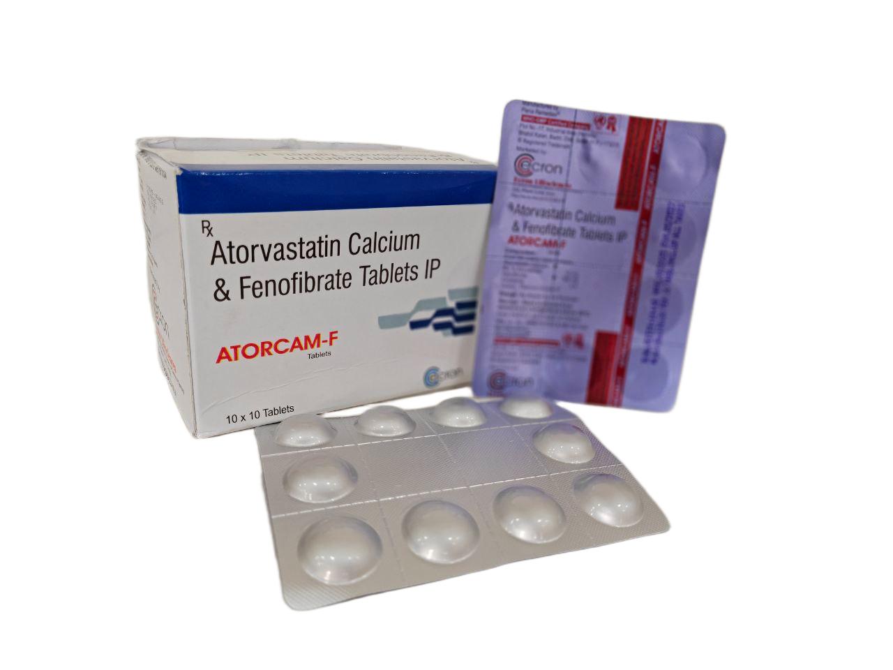 Atorvastatin 10 mg + Fenofibrate 160 mg Tablet — manufactured by Trumac Healthcare