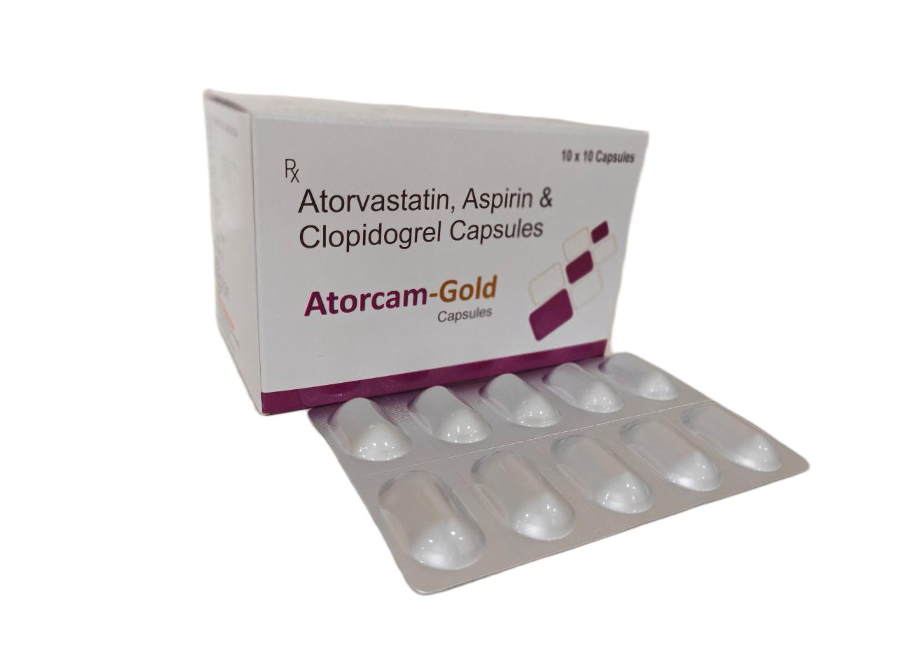 ATORVASTATIN 10 MG + CLOPIDOGREL 75 MG + ASPIRIN 75 MG Capsule — manufactured by Trumac Healthcare