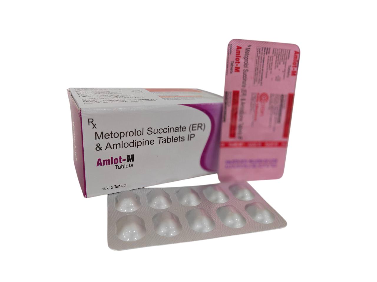 Amlodipine 5 mg + Metoprolol 50 mg Tablet — manufactured by Trumac Healthcare