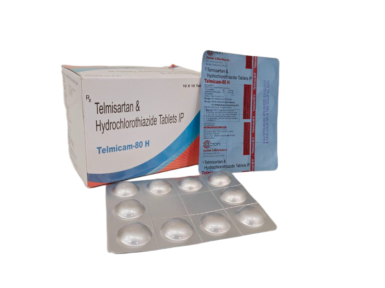 Telmisartin 80 mg + Hydrochlorthiazide 12.5 mg Tablet — manufactured by Trumac Healthcare