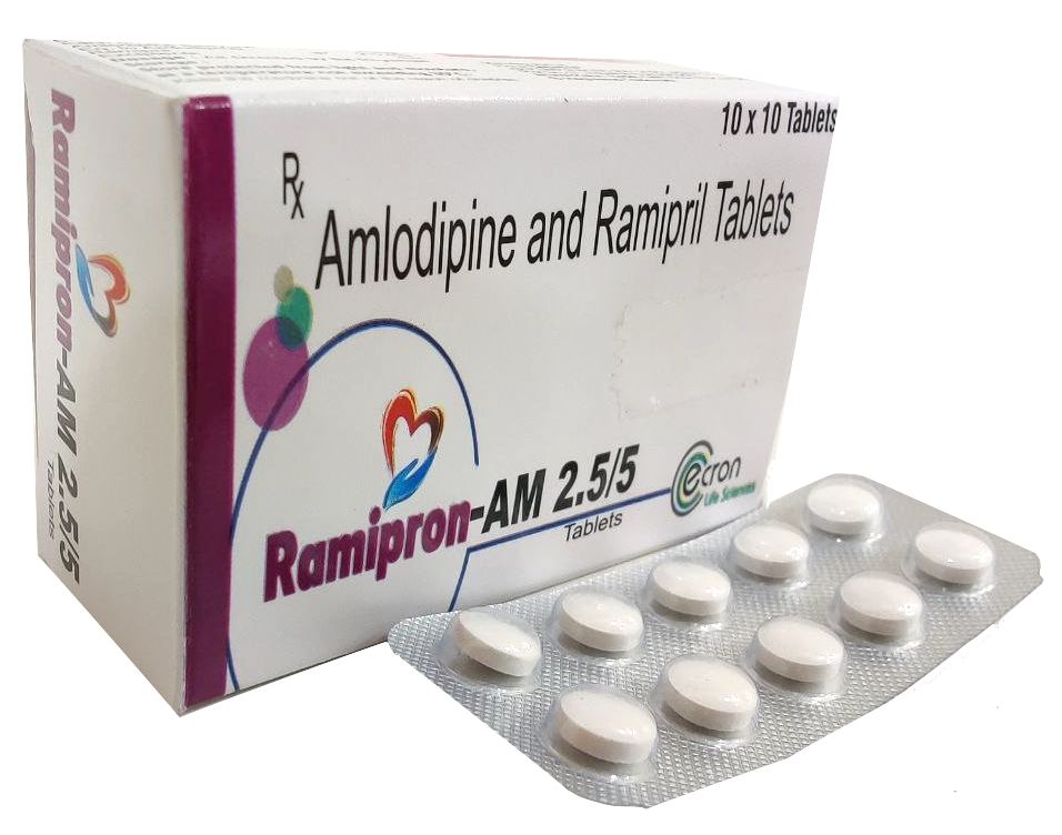 RAMIPRIL 2.5 Mg + Amlodipine 5 mg Tablet — manufactured by Trumac Healthcare