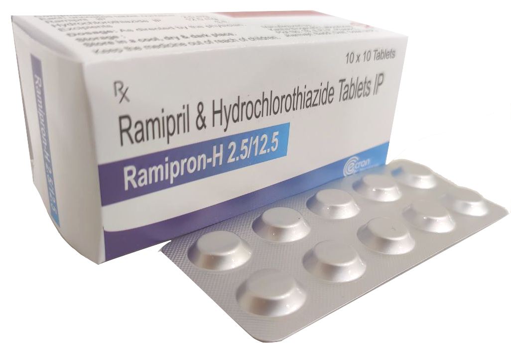 RAMIPRIL 2.5 Mg + Hydrochlorothiazide 12.5 mg Tablet — manufactured by Trumac Healthcare