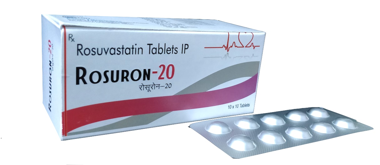 Rosuvastatin 20 mg Tablet — manufactured by Trumac Healthcare