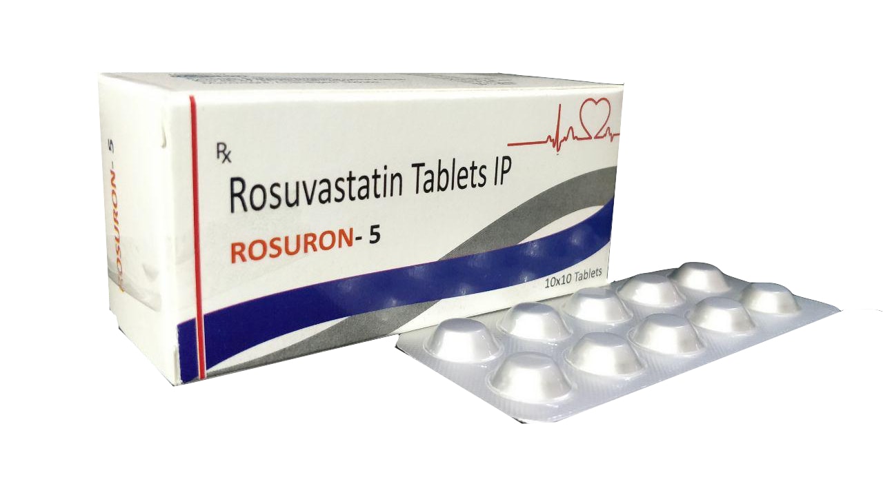 Rosuron-5 Tablet — Rosuvastatin 5 mg from Trumac Healthcare PCD Pharma Franchise India