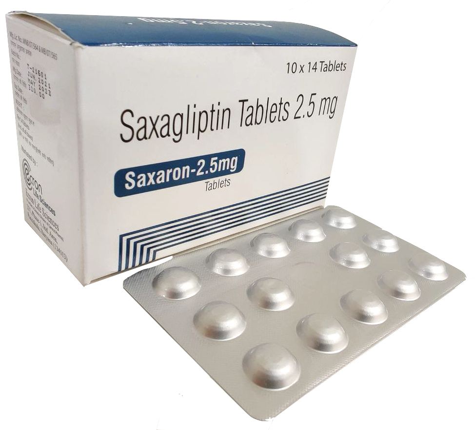 Saxagliptin 2.5 mg Tablet — manufactured by Trumac Healthcare