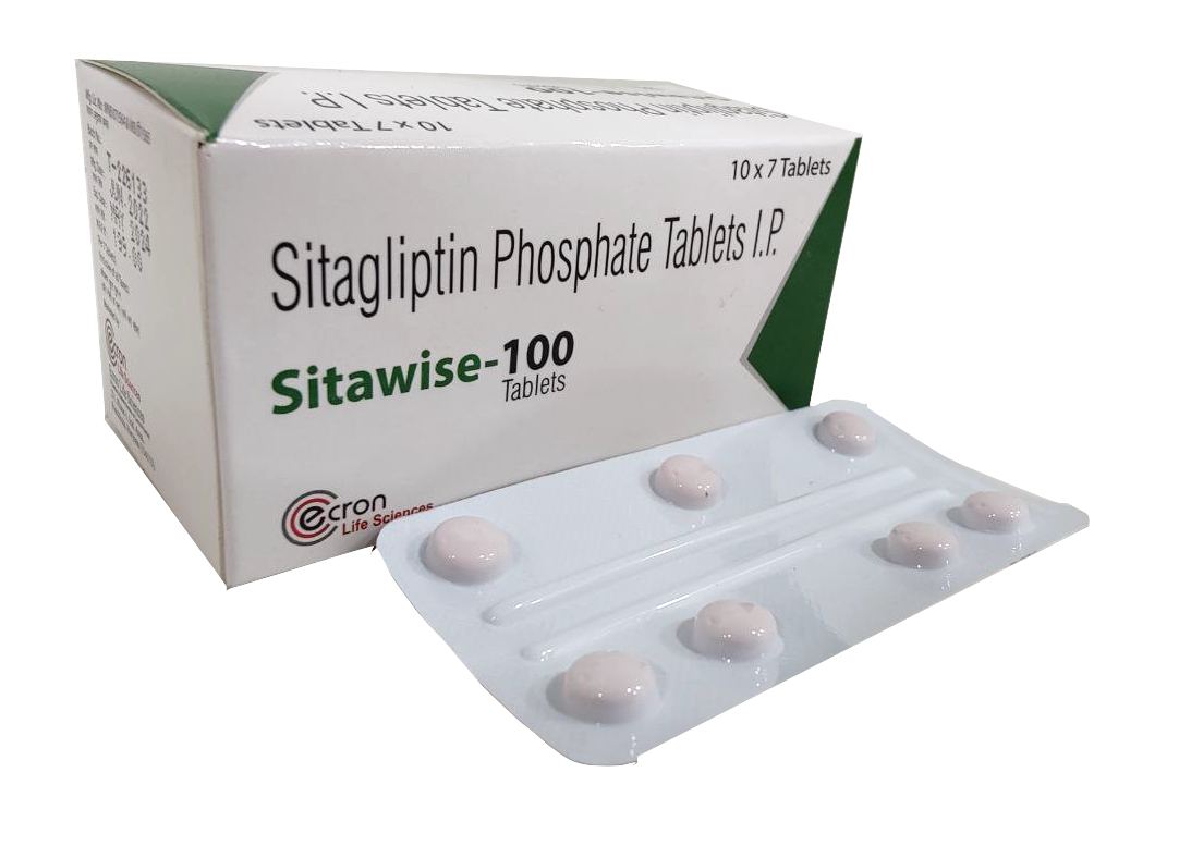 Sitagliptin 100 mg Tablet — manufactured by Trumac Healthcare