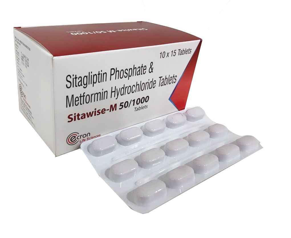Sitagliptin 50 mg + Metformin 500 mg (Tab) Tablet — manufactured by Trumac Healthcare
