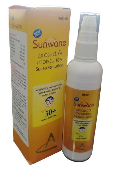 Sunwane SPF 50+ Lotion — UV Protection Sunscreen Lotion (SPF 50+) from Trumac Healthcare PCD Pharma Franchise India