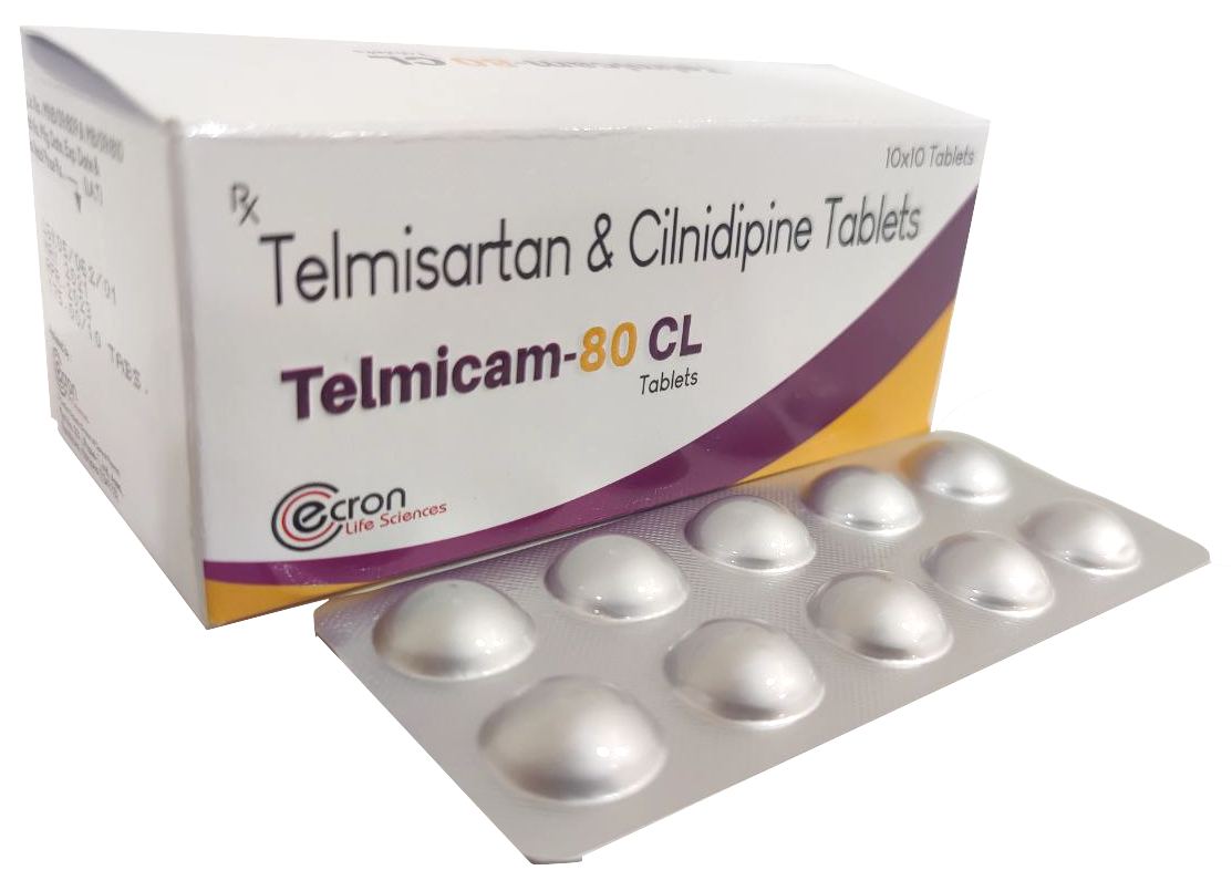 Telmisartin 80 mg + Cilnidipine 10 mg Tablet — manufactured by Trumac Healthcare