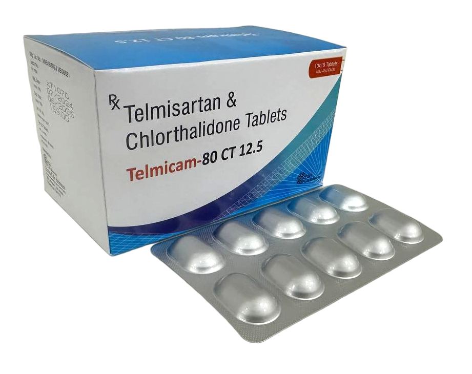 Telmisartin 80 mg + Chlorthalidone 12.5 mg Tablet — manufactured by Trumac Healthcare