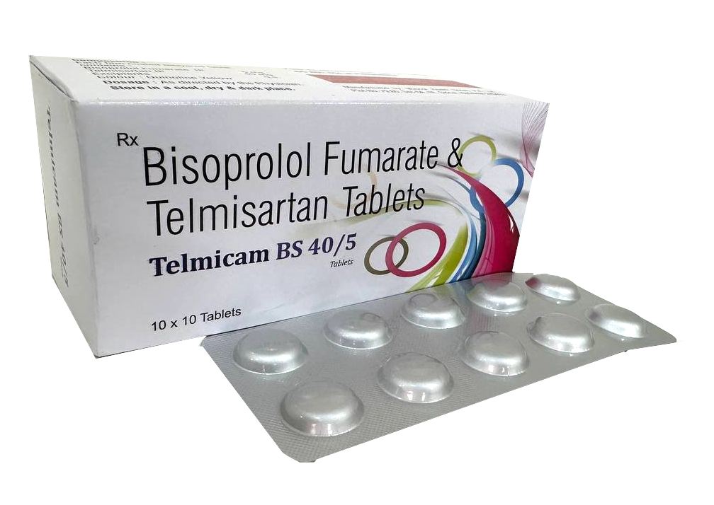 Telmisartan 40 mg + Bisoprolol 5 mg *(DCGI Approval)* Tablet — manufactured by Trumac Healthcare