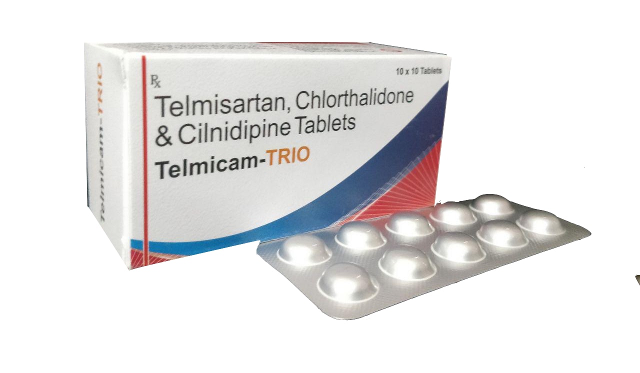 Telmisartin 40 mg + Cilnidipine 10 mg + Chlorthalidone 12.5 mg Tablet — manufactured by Trumac Healthcare