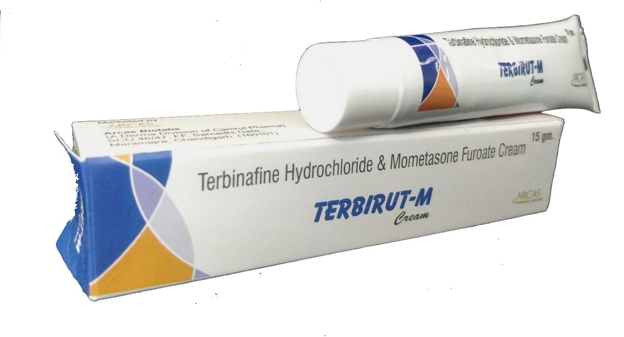 Terbirut-M Cream — Terbinafine 1% + Mometasone 0.1% (Cream) from Trumac Healthcare PCD Pharma Franchise India