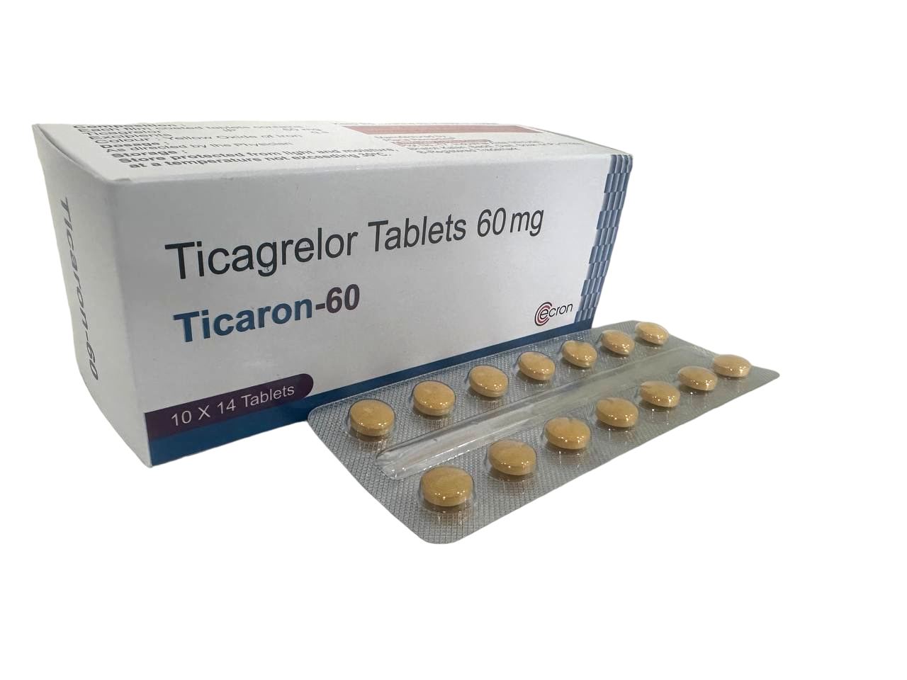 Ticagrelor 60 mg Tablet — manufactured by Trumac Healthcare